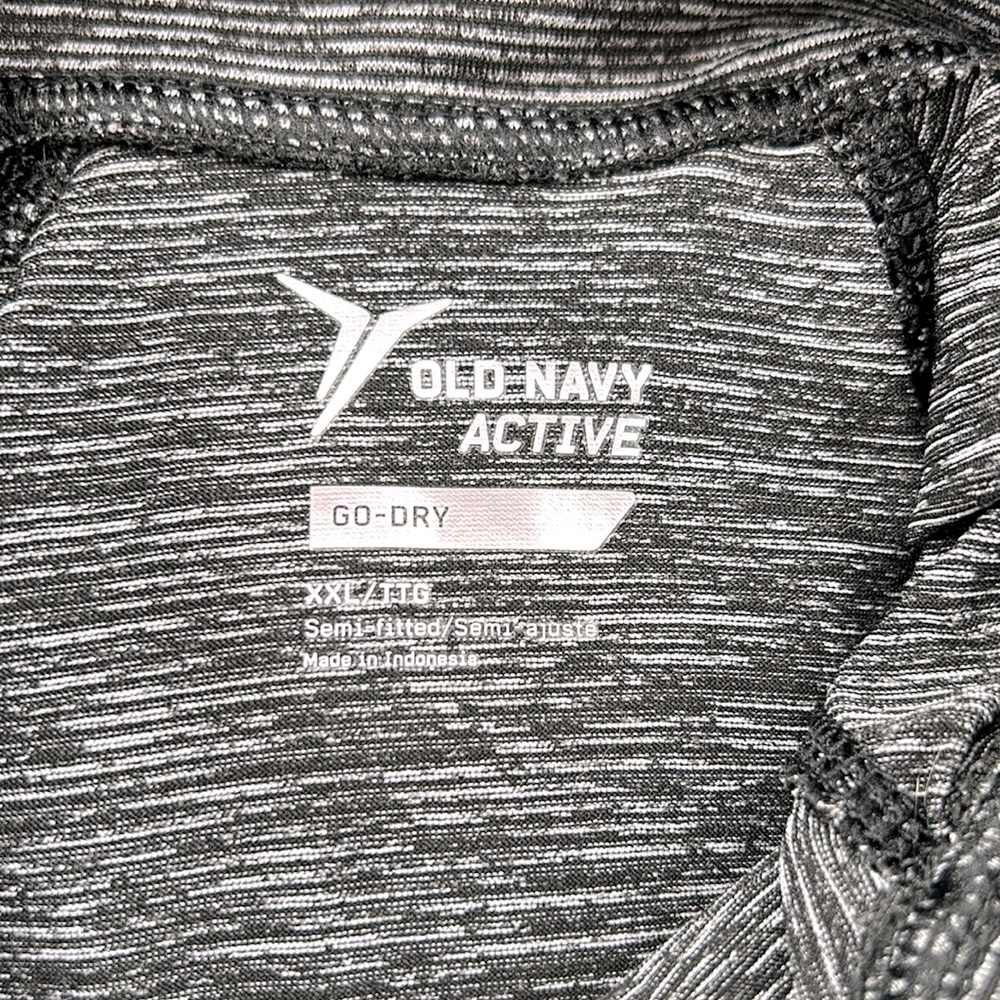 3 Old Navy Active go-dry 1/4 zip pullover Wmns size XXL semi-fitted - Picture 6 of 8